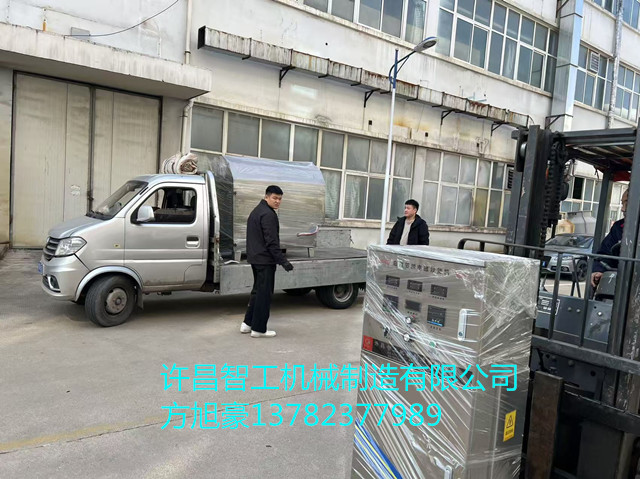 100斤电磁炒货机发货河南郑州